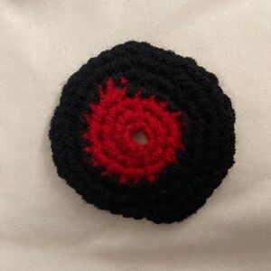 Vinyl Record Crochet Coaster